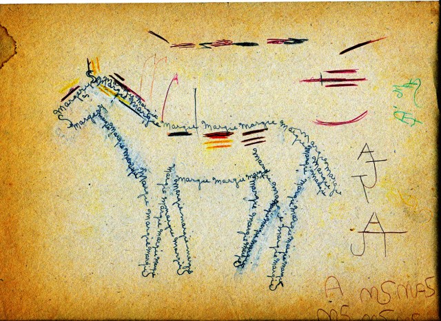 Marge's Horse Sketch