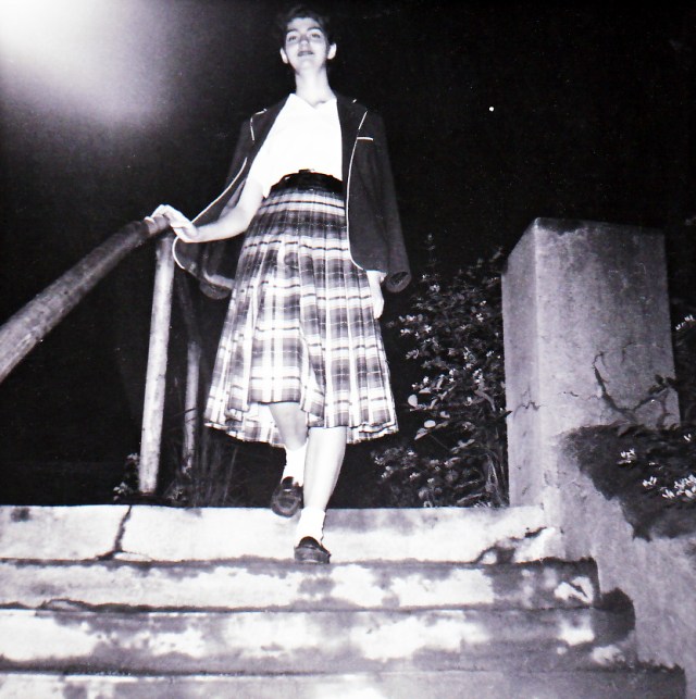 Marge at Syracuse Univ. May 21, 1958