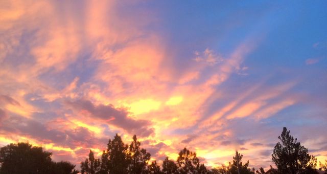 Sunrise over Durango