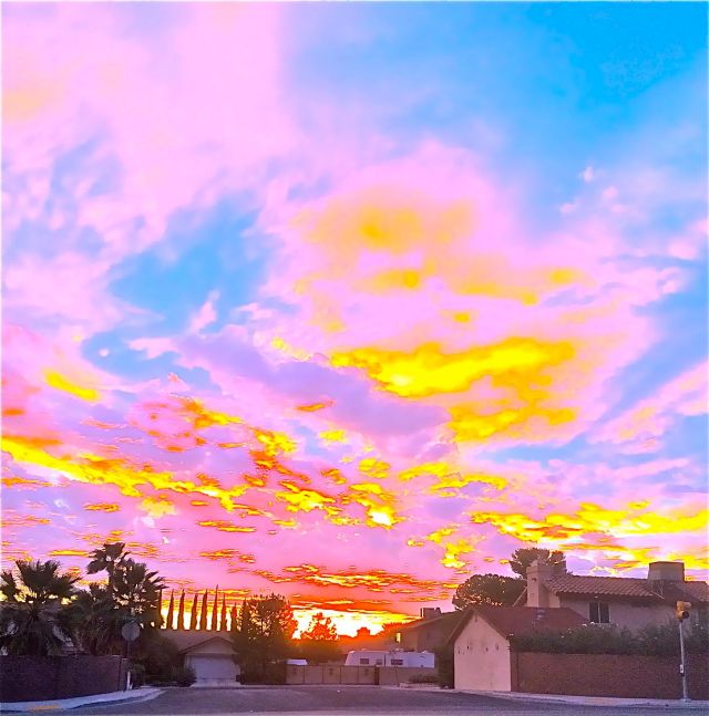 Sunrise over Durango