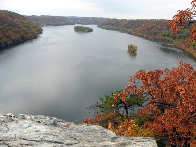 Susquehanna river at Holtwood Pinnacle
