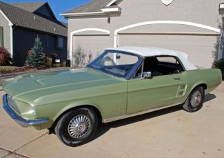 67 Mustang convertible