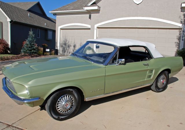 67 Mustang convertible